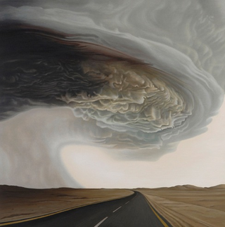 Illustration for article titled Dramatic paintings of gathering storm clouds
